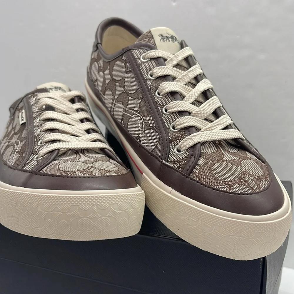 Coach Men's CITYSOLE PLATFORM Sneakers 
OAK/SADDLE
C5931 QGB 10011275JAX - Picture 5 of 16